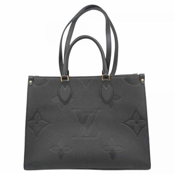 LOUIS VUITTON Handbags - Louis Vuitton Monogram Empreinte On the Go MM Tote Bag M45595 Noir 2-Way for ...